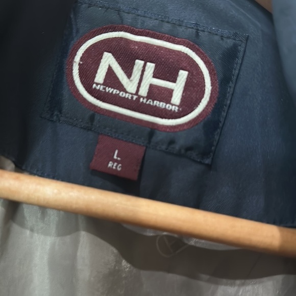 Men’s size large Newport Harbor brown jacket - Picture 9 of 10